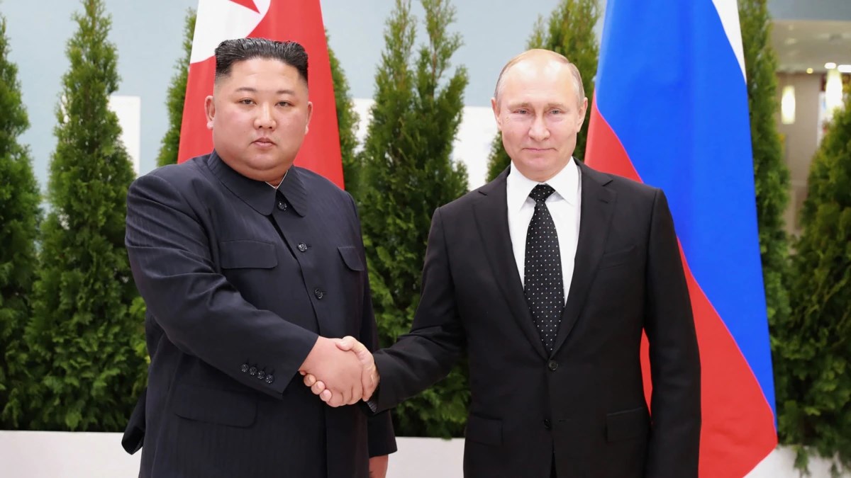 Putin: Russia and North Korea to 'expand' relations.