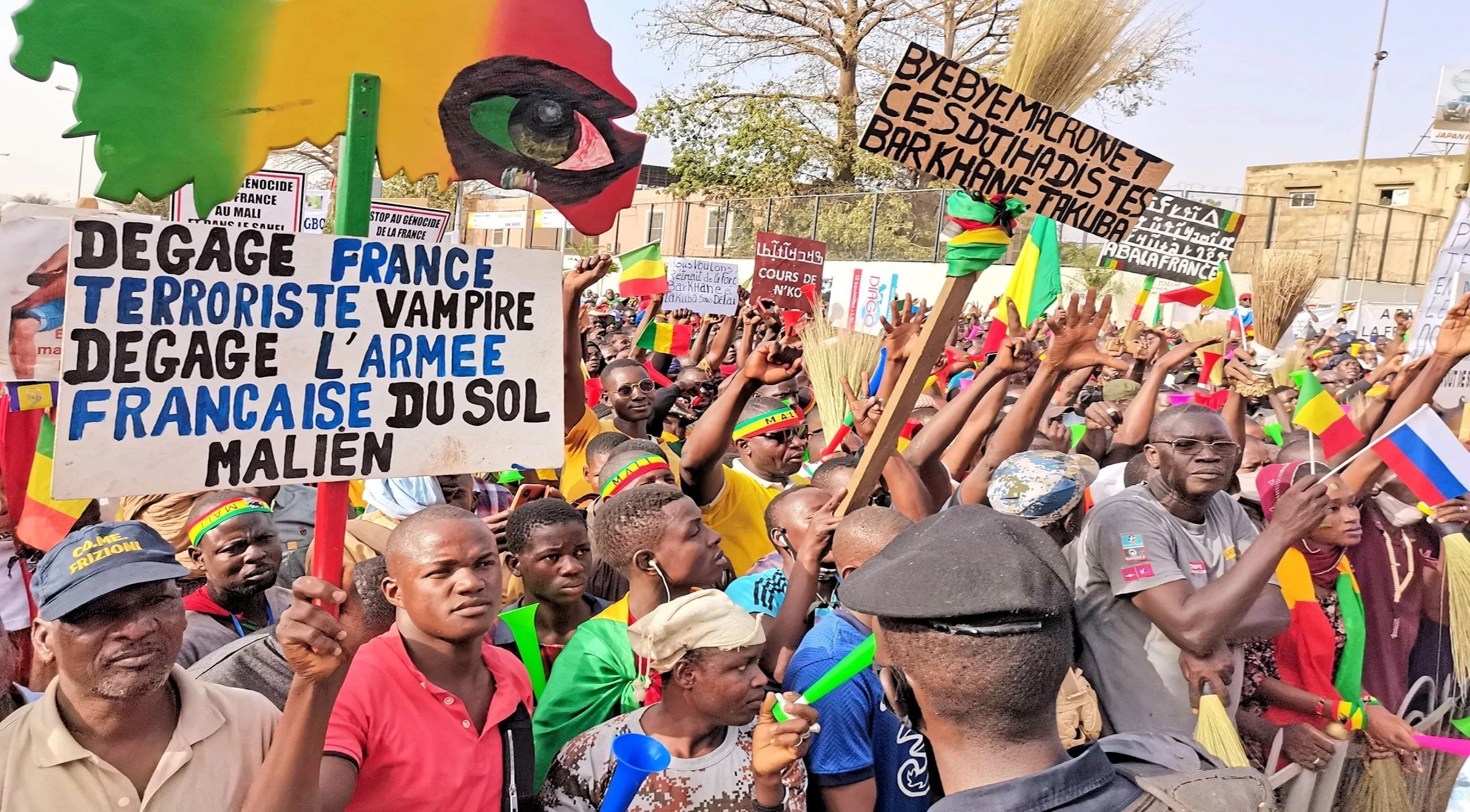 Demonstrations in Gao, Mali