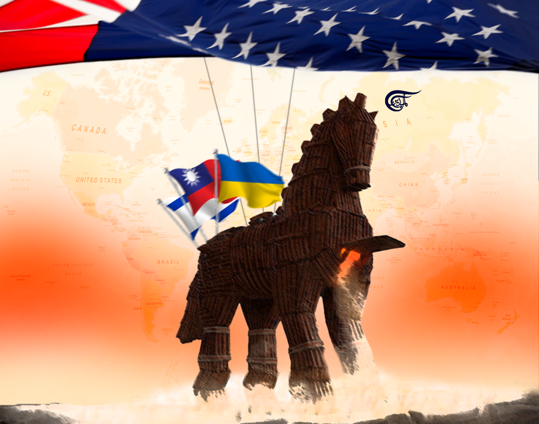 The three ‘Trojan’ lighthouses feel the rope tighten