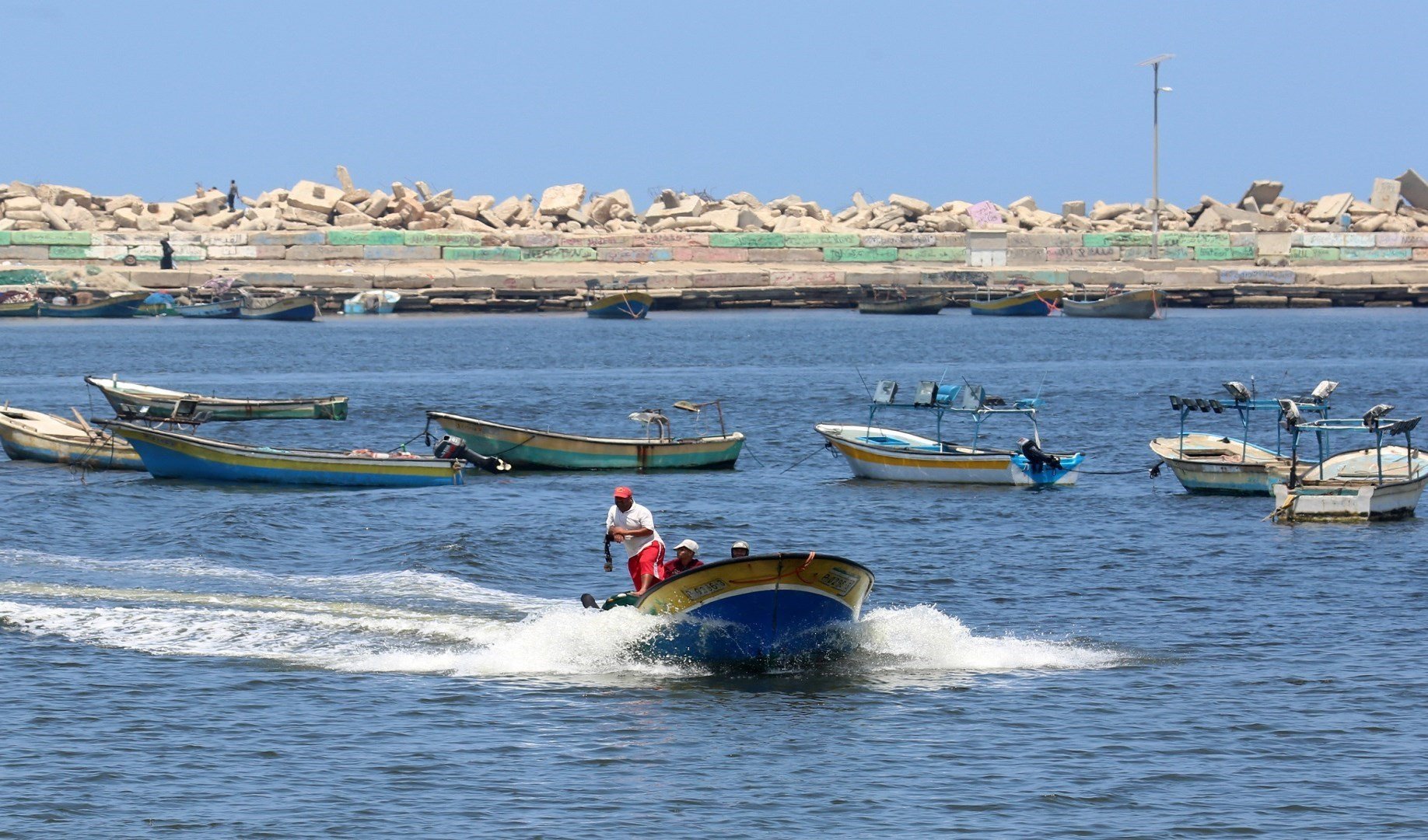 Gazan fishermen attacked by IOF