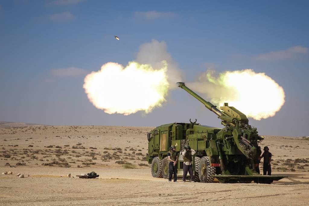 US army launching 155mm Howitzer in 2021 (Elbit Systems of America)