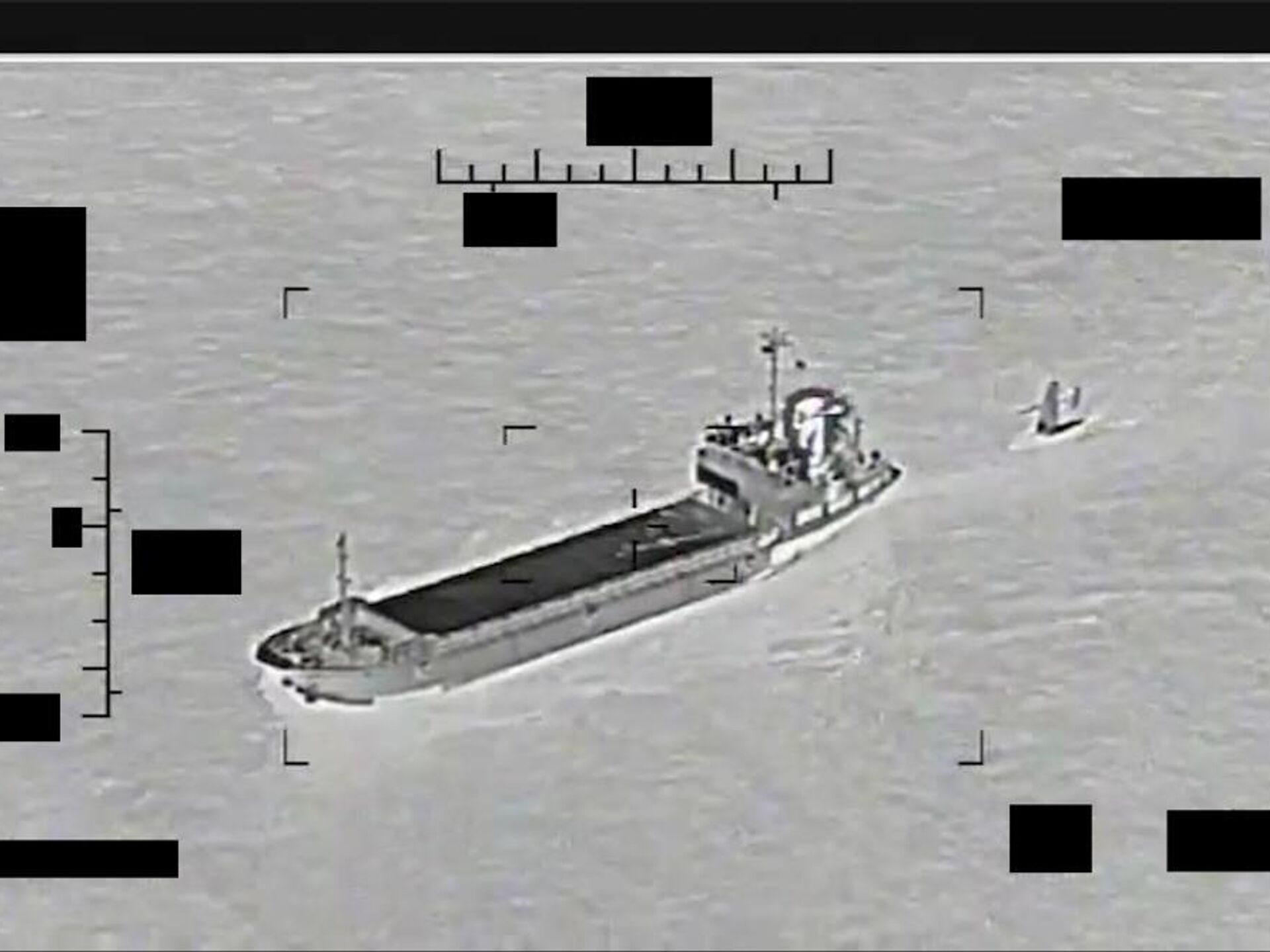 US Navy claims stopping Iran's trial to seize unmanned vessel in Gulf