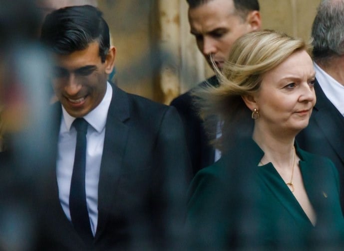 Sajid Javid endorses Liz Truss in fresh blow to Rishi Sunak’s campaign.