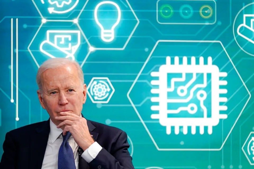 Biden signs major semiconductors investment bill against China.