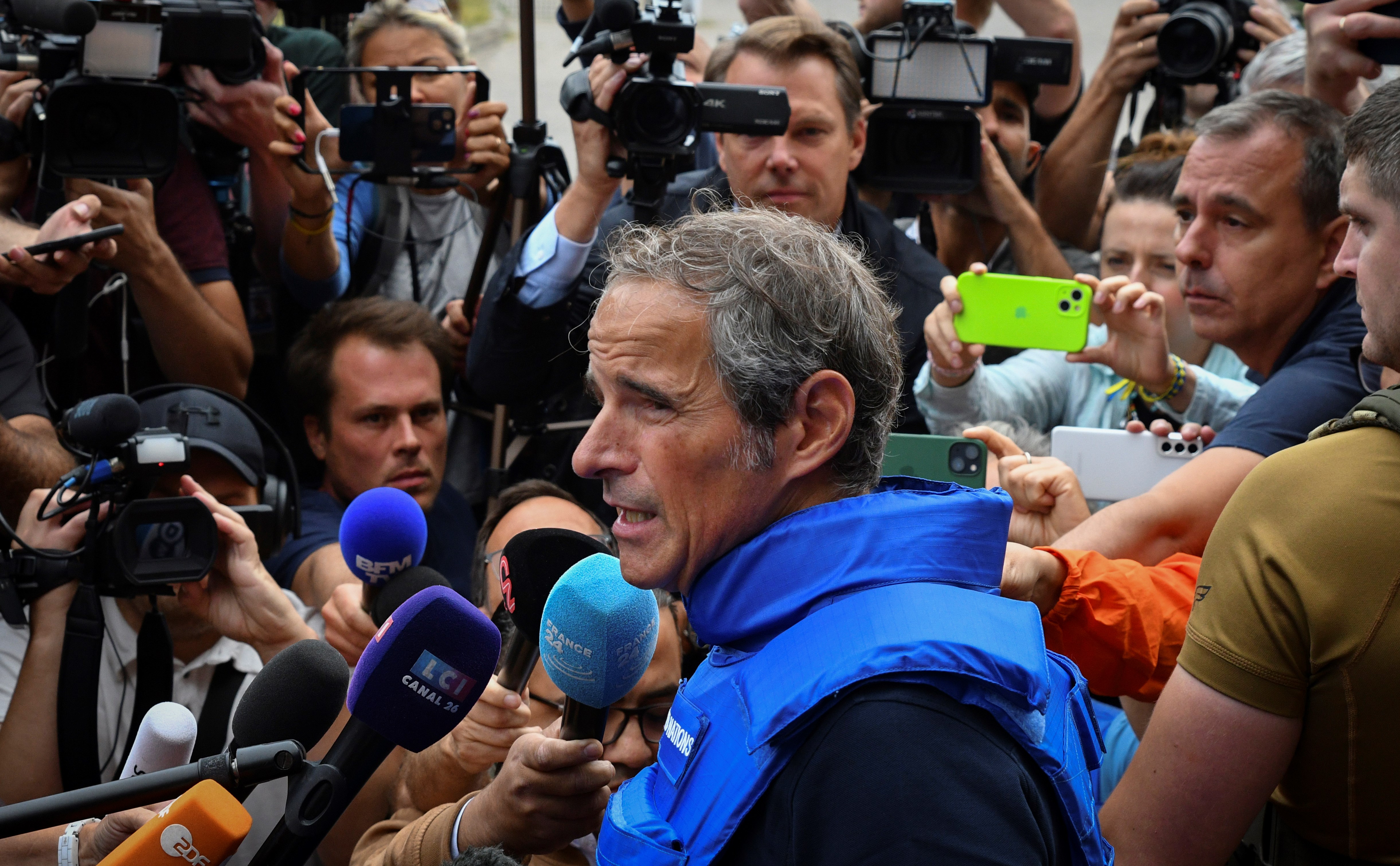 IAEA mission reaches ZNPP, Ukrainians shelling NPP trained abroad