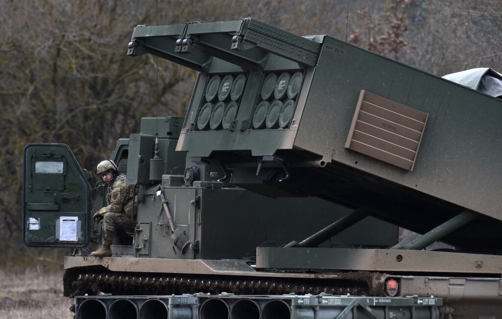 The 41st Field Artillery Brigade plans, prepares, executes and assesses operations to provide US Army Europe with long-range precision strike capabilities. (Photo by Christof STACHE / AFP)