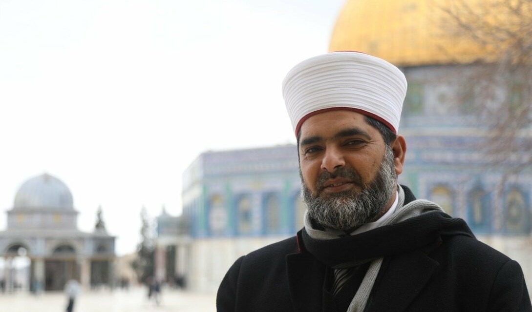 Al-Aqsa mosque director Sheikh Omar Al-Kiswani