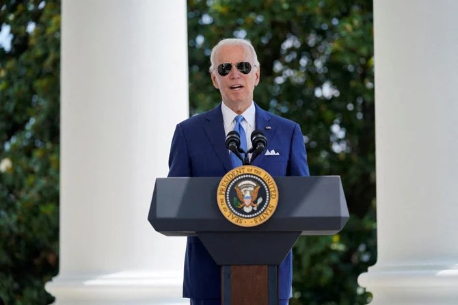 US President Joe Biden at the White House, August 5, 2022. (Reuters)