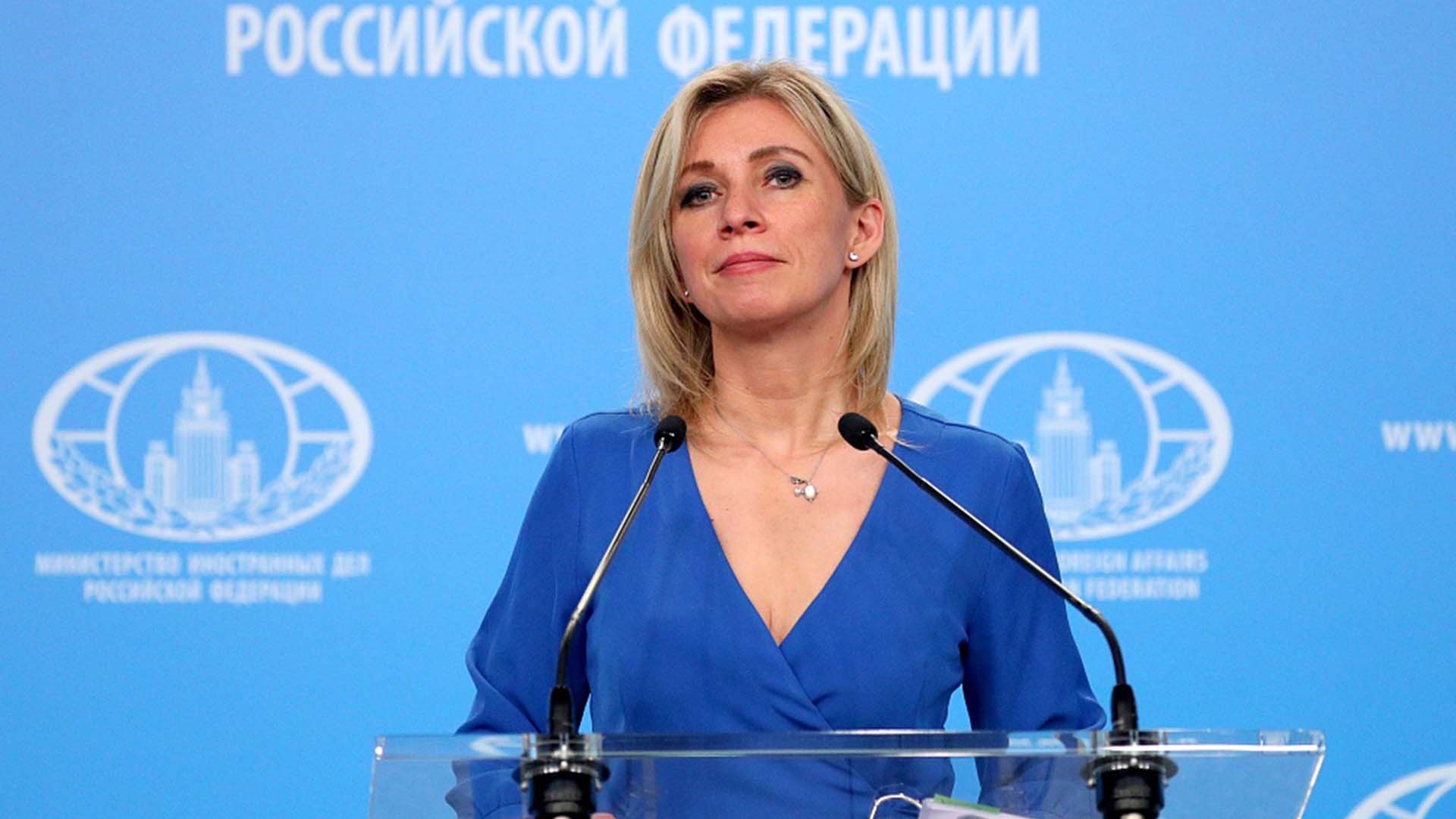 Russian Foreign Ministry Spokesperson Maria Zakharova