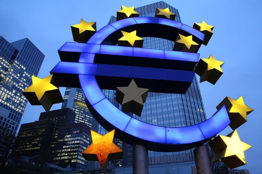 the Eurozone economy is set to shrink this year due to high inflation and potential energy shortages (Getty Images)