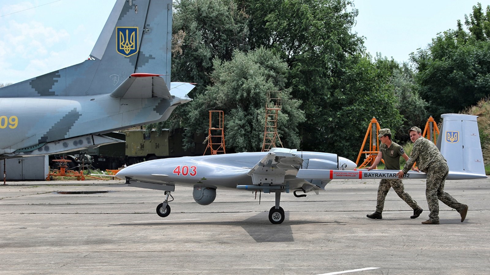 Russia targets Ukraine facilities involved in drones production (Getty Images)