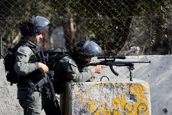IOF shoots Ahmed Kahla at point-blank after forcing him out of his car at the Silwad checkpoint, Ramallah, Palestine.