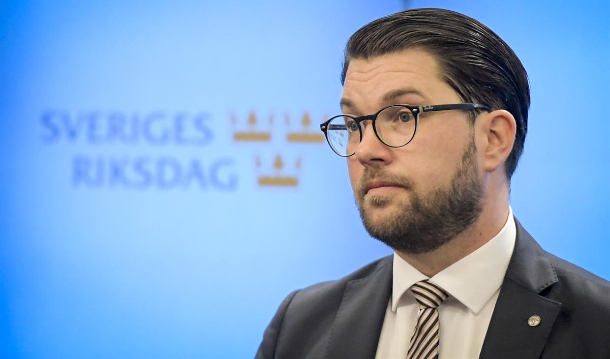 Swedish far-right leader Jimmie Akesson (AFP)
