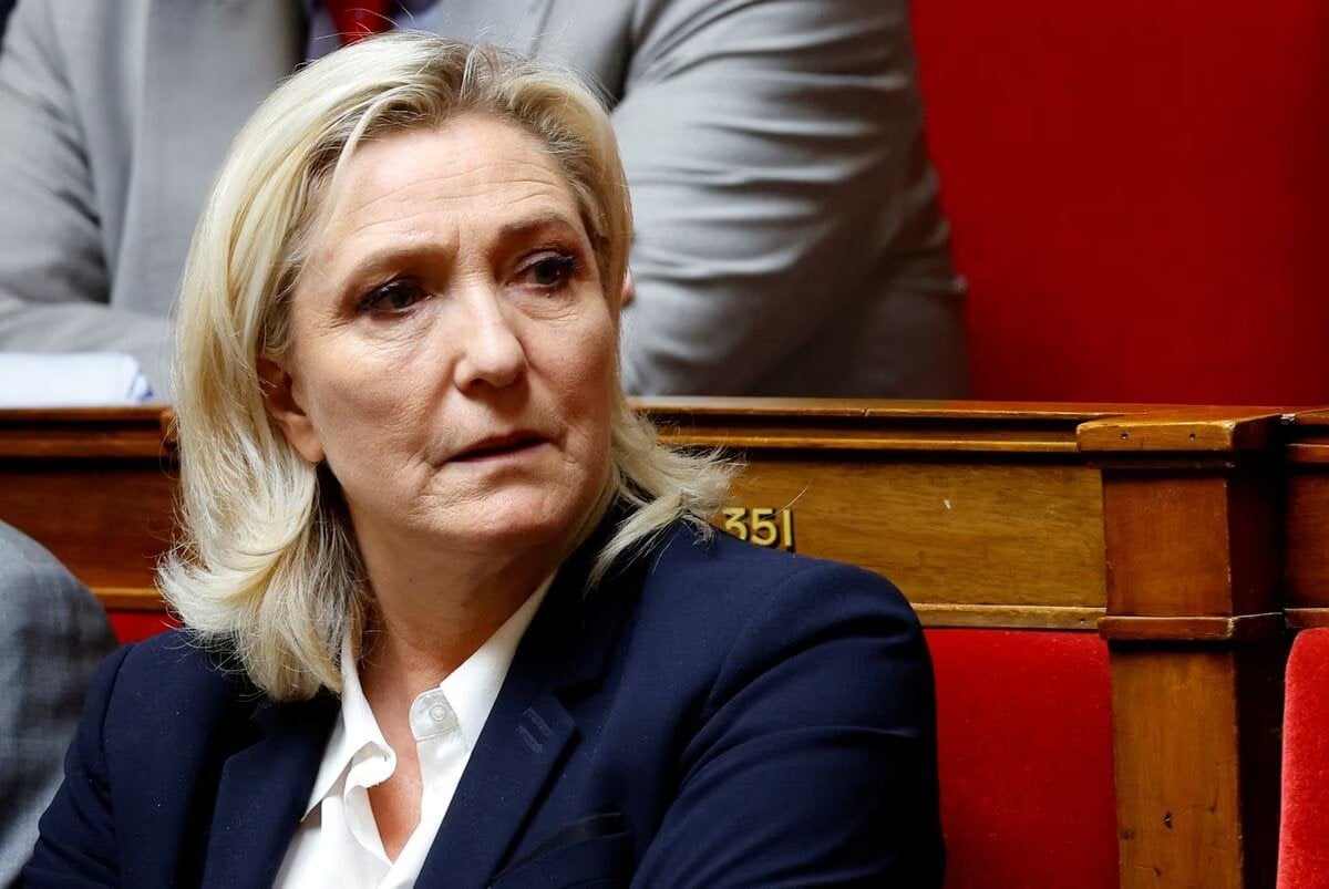 Marine Le Pen, member of parliament and leader of the French far-right National Rally Party (Reuters).