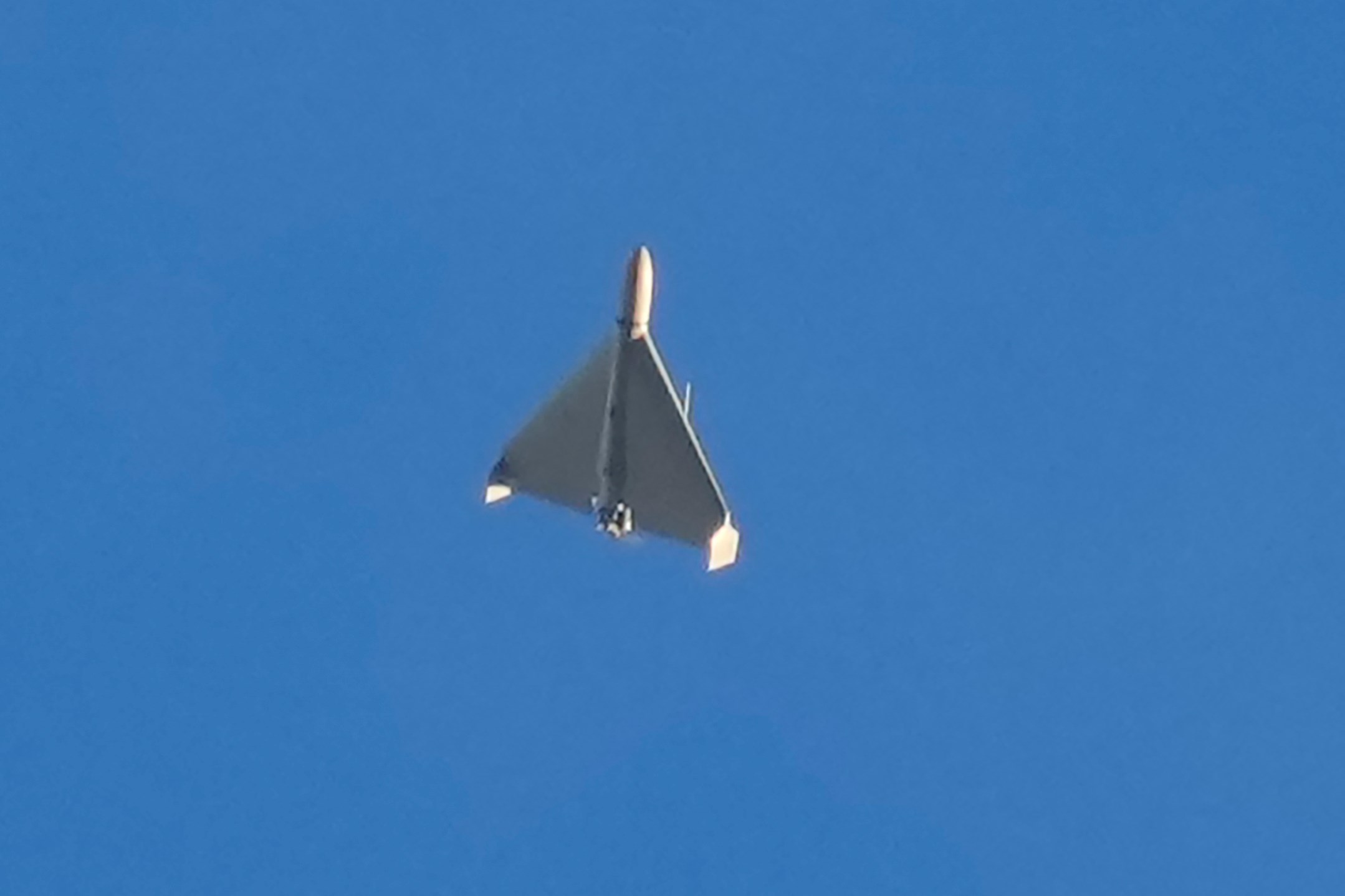 A drone is seen in the sky in Kiev, Ukraine, on Oct. 17, 2022 (AP Photo/Efrem Lukatsky, File)