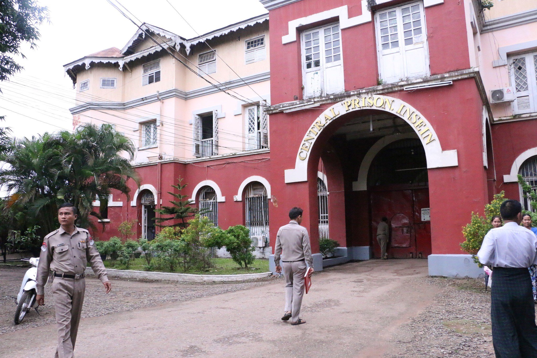 The prison in Myanmar (Myanmar NOW)