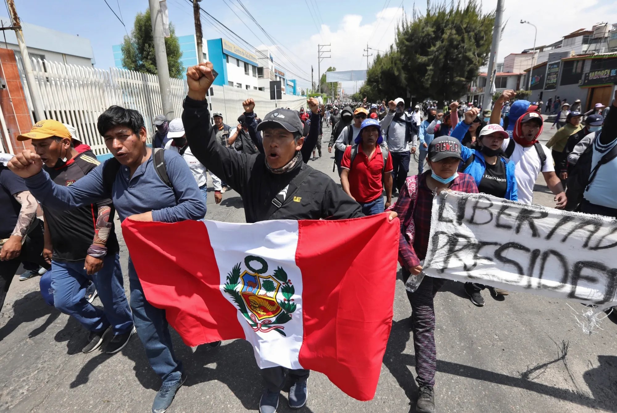 Protests in Peru (The Hill)