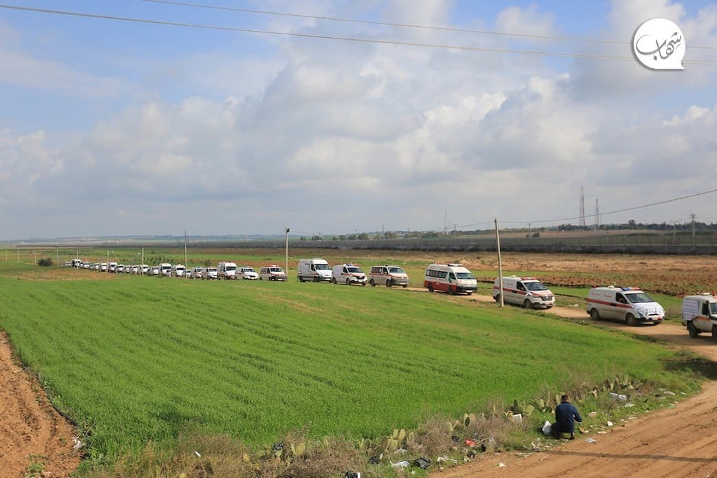Gaza medics launch ambulance parade to protest 