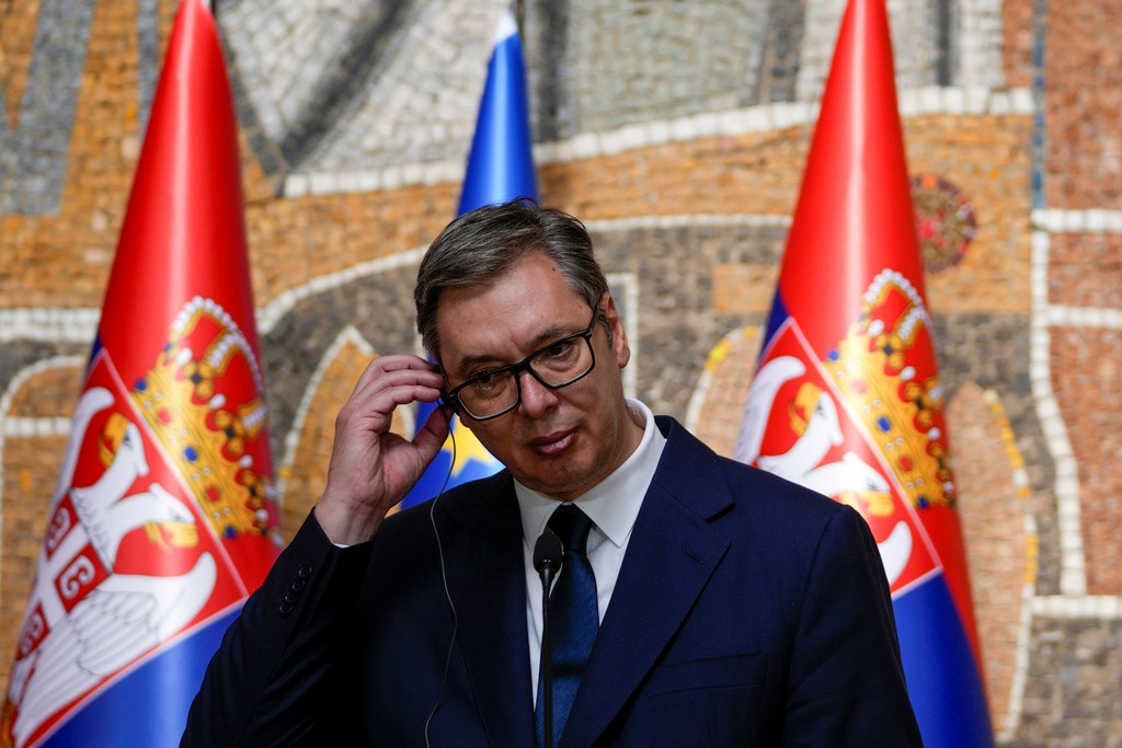 Serbia demands expanded NATO presence in Kosovo.