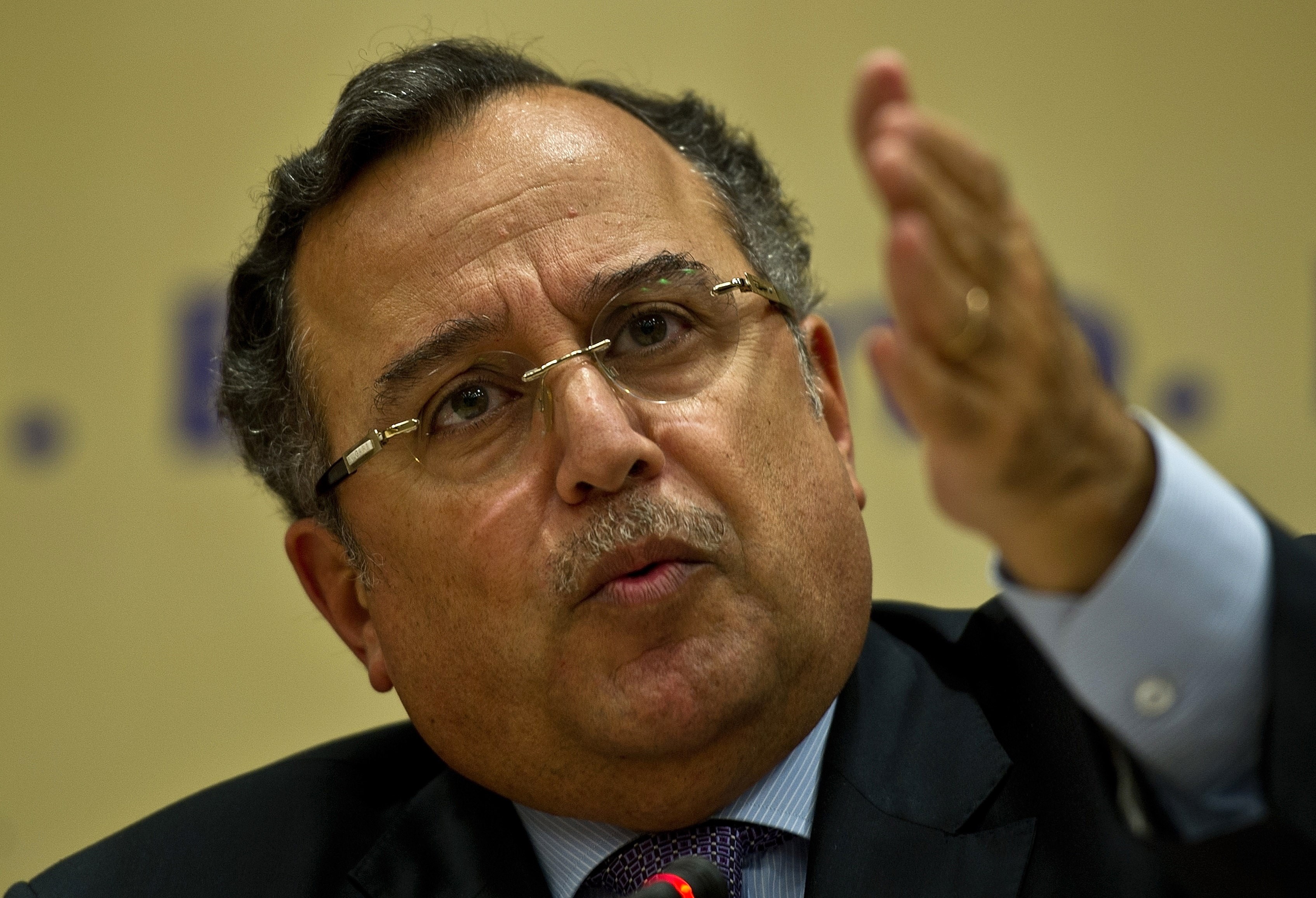 Former Foreign Minister Nabil Fahmy (AFP)