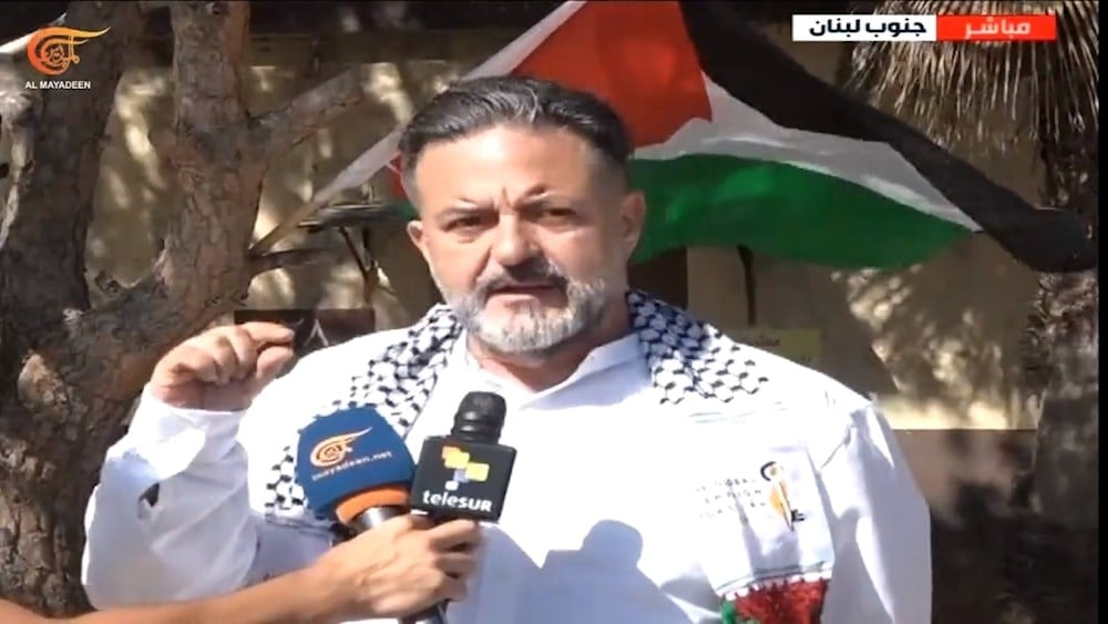 MEP Manu Pineda says 'Israel' is subjecting Palestinians to a Holocaust.