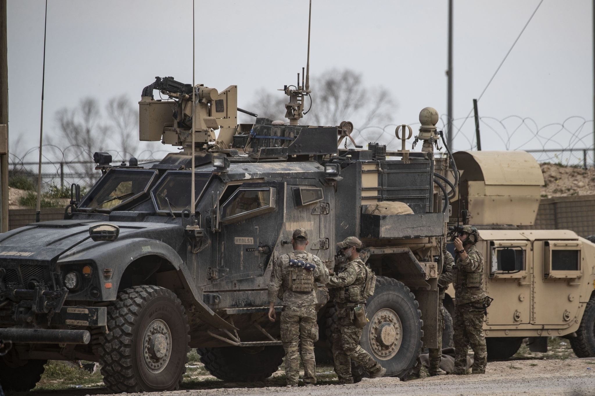 The US Omar oil field base in Syria came under attack as loud explosions were reported.