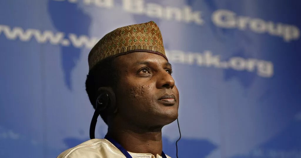 Military-appointed Nigerien Prime Minister Ali Mahaman Lamine Zeine on October 12, 2008 when he was the financial minister (AP)