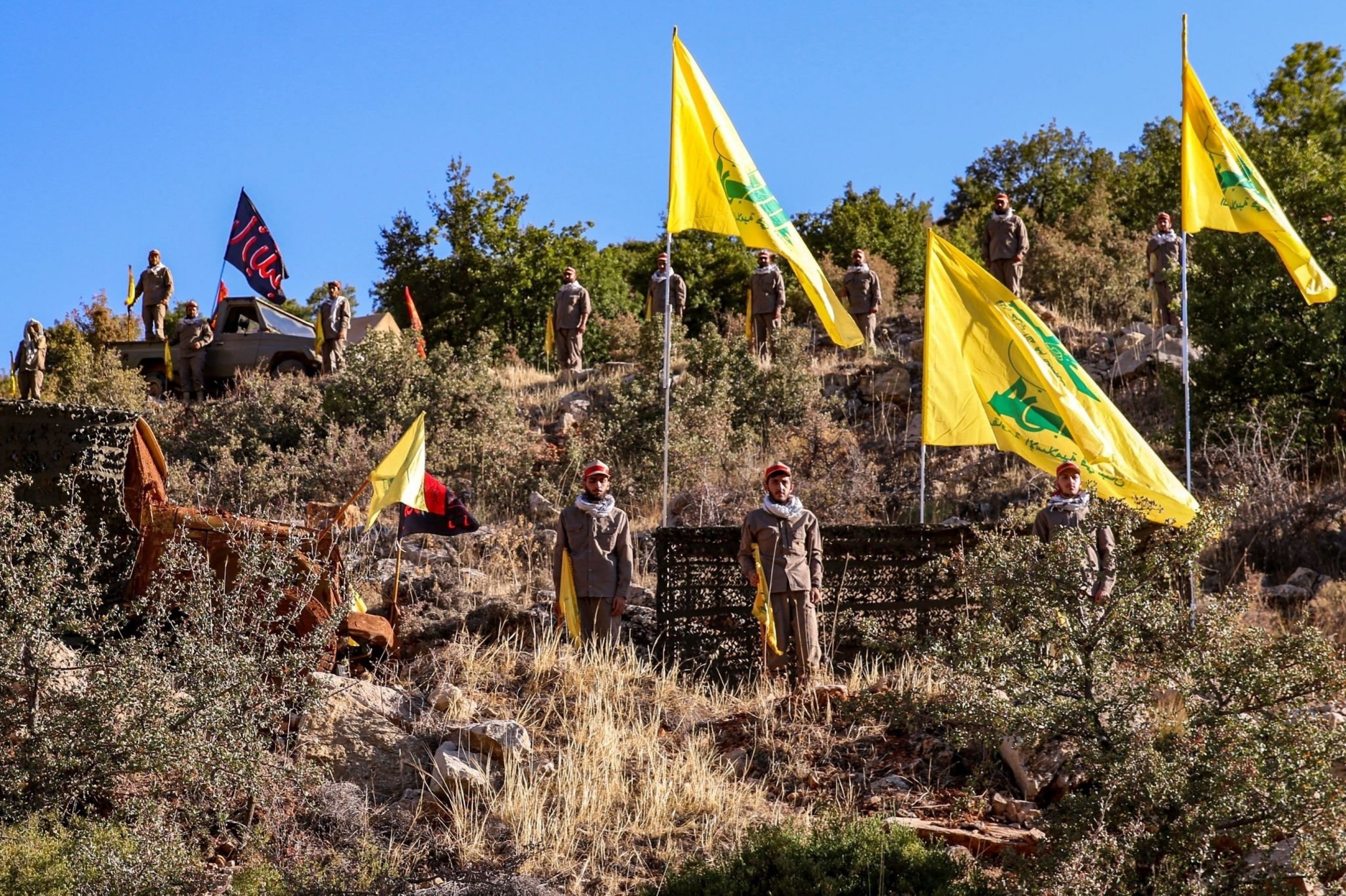 Hezbollah attacks 3 Israeli military sites in occupied Shebaa Farms.