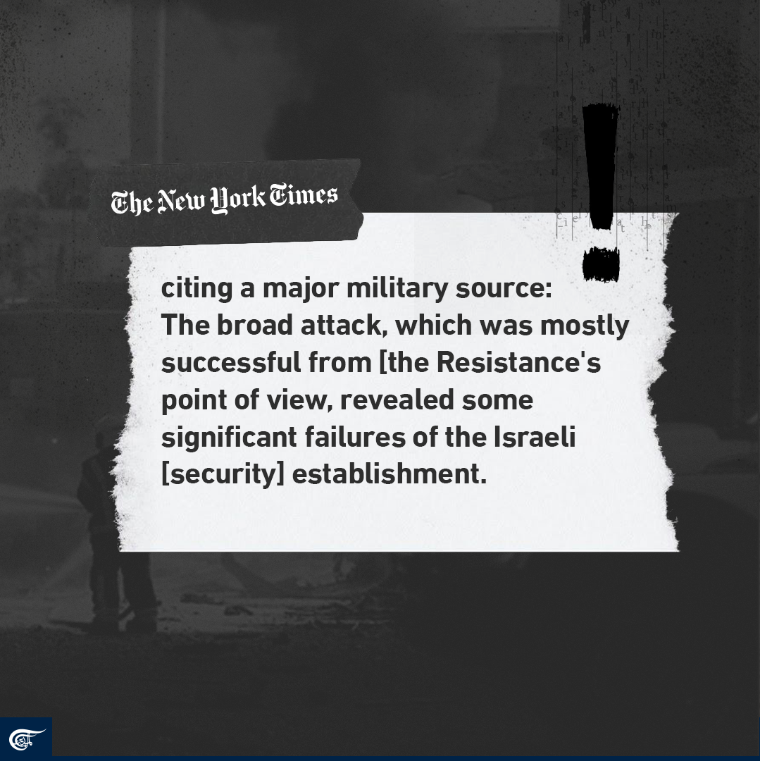 Western media on Operation Al-Aqsa Flood