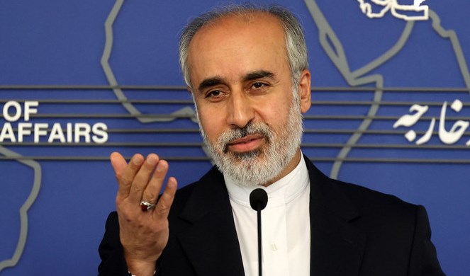 Iran’s Foreign Ministry Spokesman Nasser Kanaani (AFP).