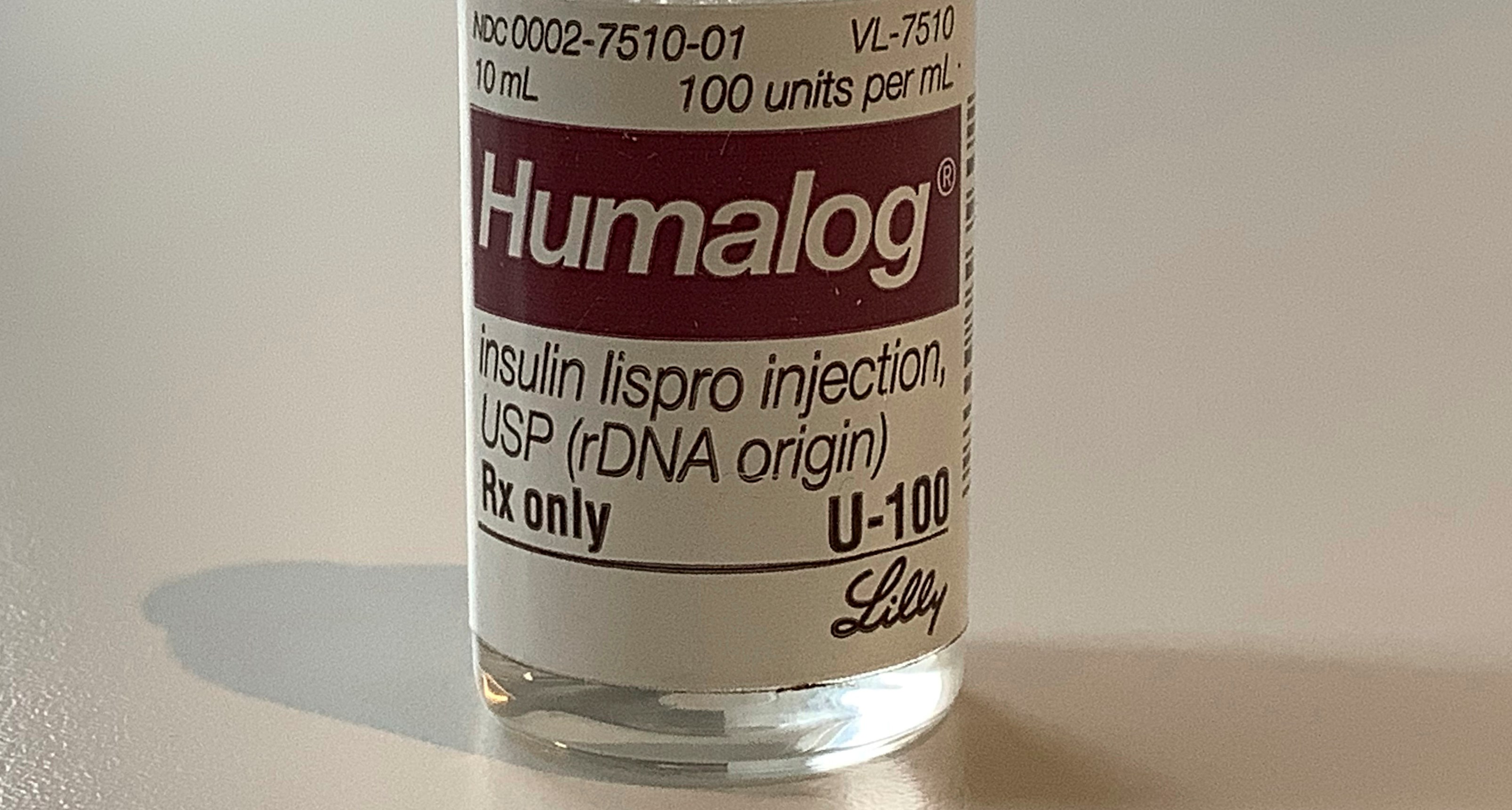 Photo shows a vial of Eli Lilly's Humalog insulin in New York (AP).