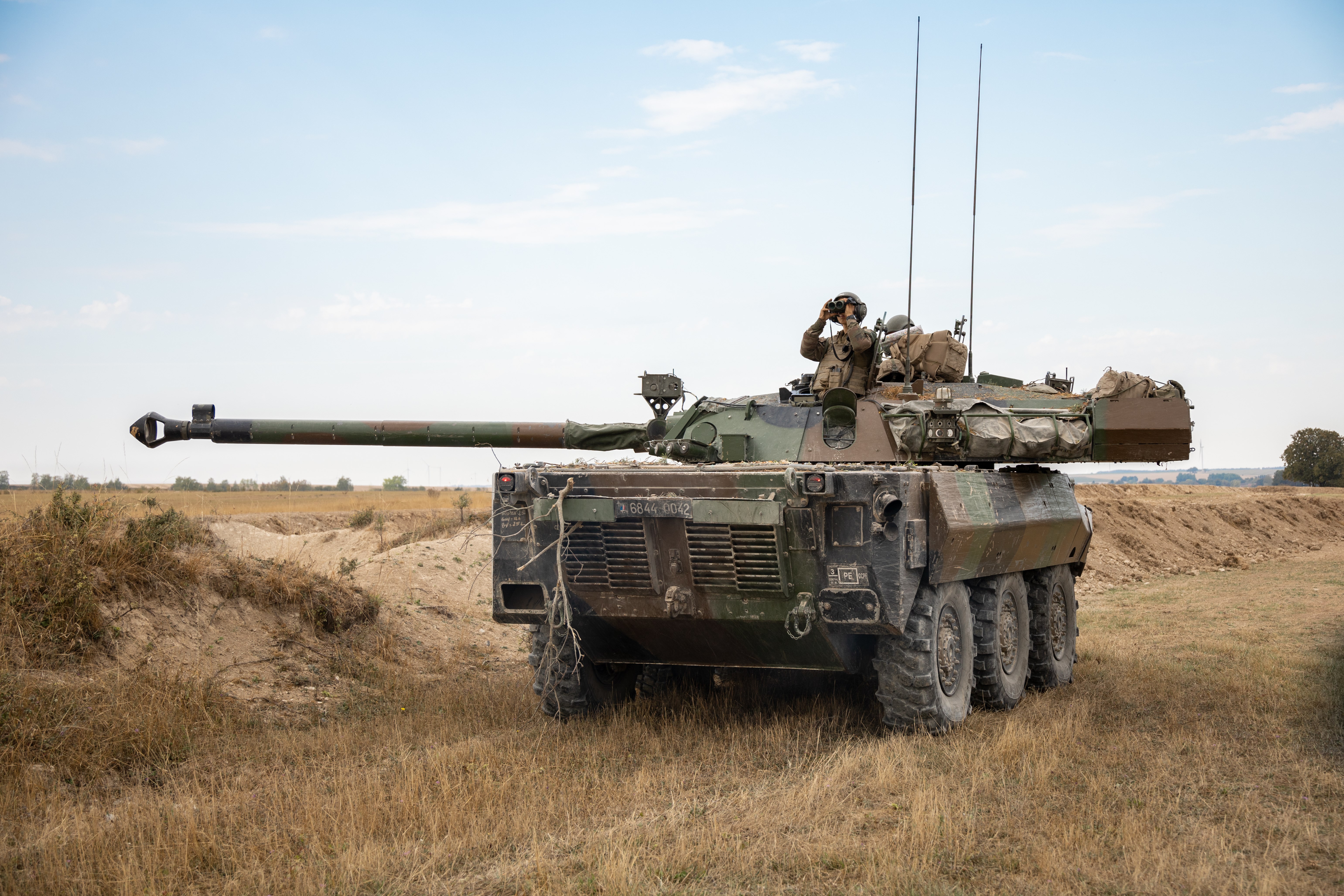 AMX-10 RC in exercise at the combat training center (CENTAC) in Mailly le camp in September 2020 (Officier communication du 4e RCh / Wikimedia Commons)