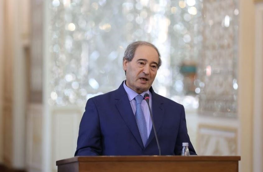 Syrian Foreign Minister Faisal Mekdad speaks during a joint news conference with his Iranian counterpart Hossein Amir-Abdollahian in Tehran, Iran November 2, 2022. (REUTERS)