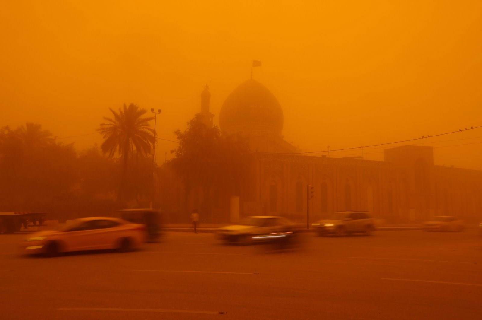 515 patients suffering from respiratory issues due to Iraq dust storm