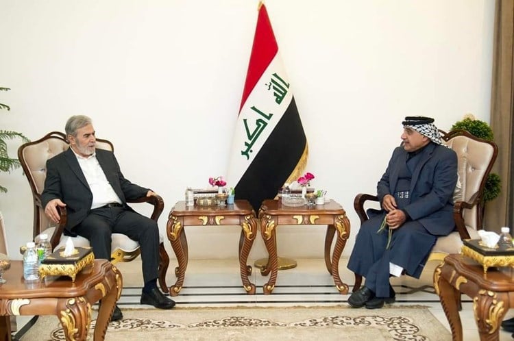 Iraqi Prime Minister Adel Abdul-Mahdi stressed received Al-Nakhalah in Baghdad.