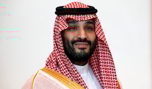 Saudi Arabian Crown Prince Mohammed bin Salman arrives to attend the APEC Leader Informal Dialogue with Guests as part of the APEC summit in Bangkok, Thailand, Friday, Nov. 18, 2022. (AP)