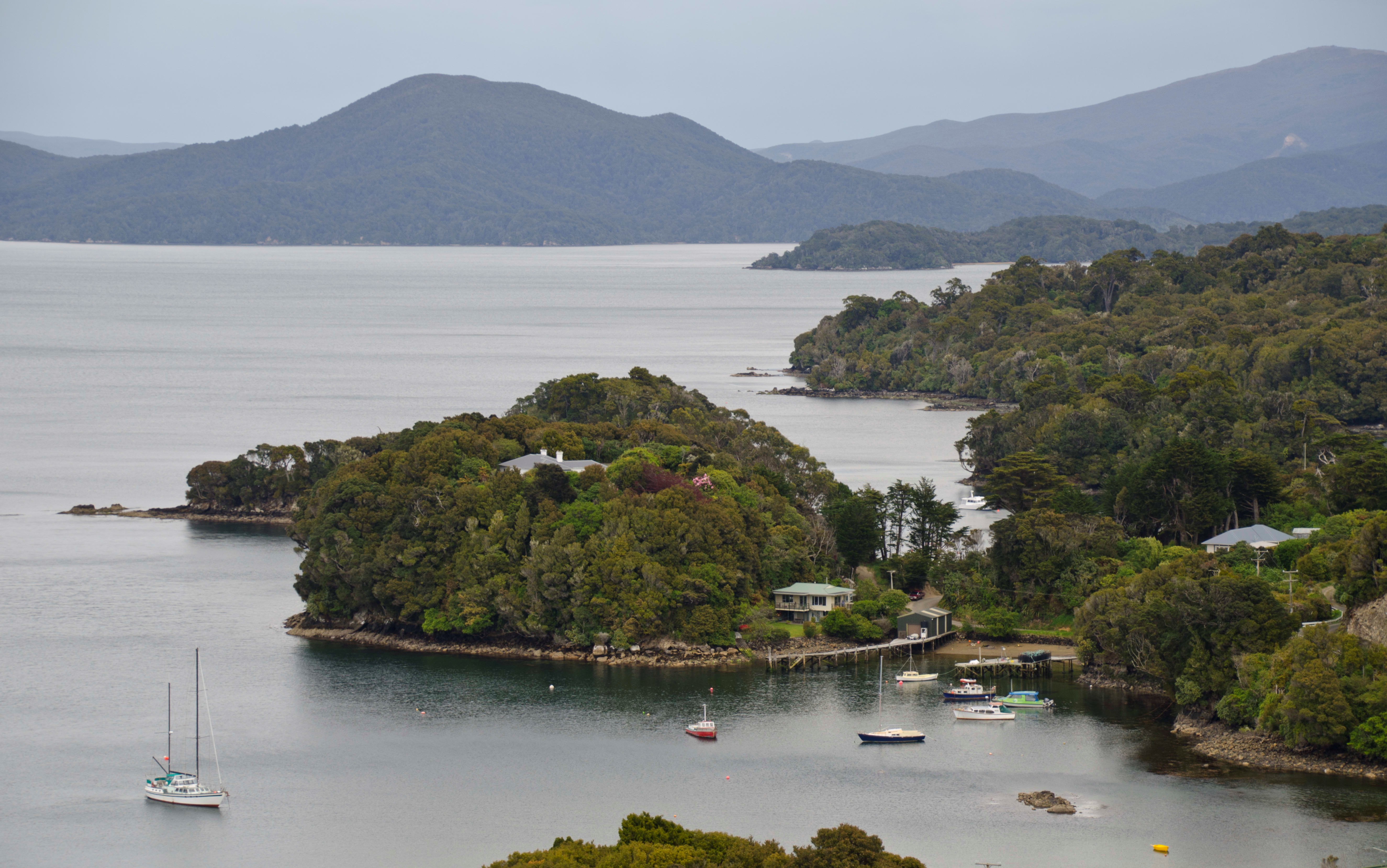 A photo shows Stewart Island in New Zealand. (AFP)