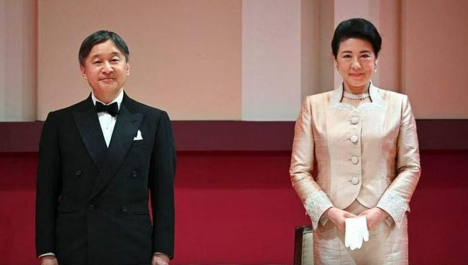 Japan's Emperor Naruhito and Empress Masako (AFP)