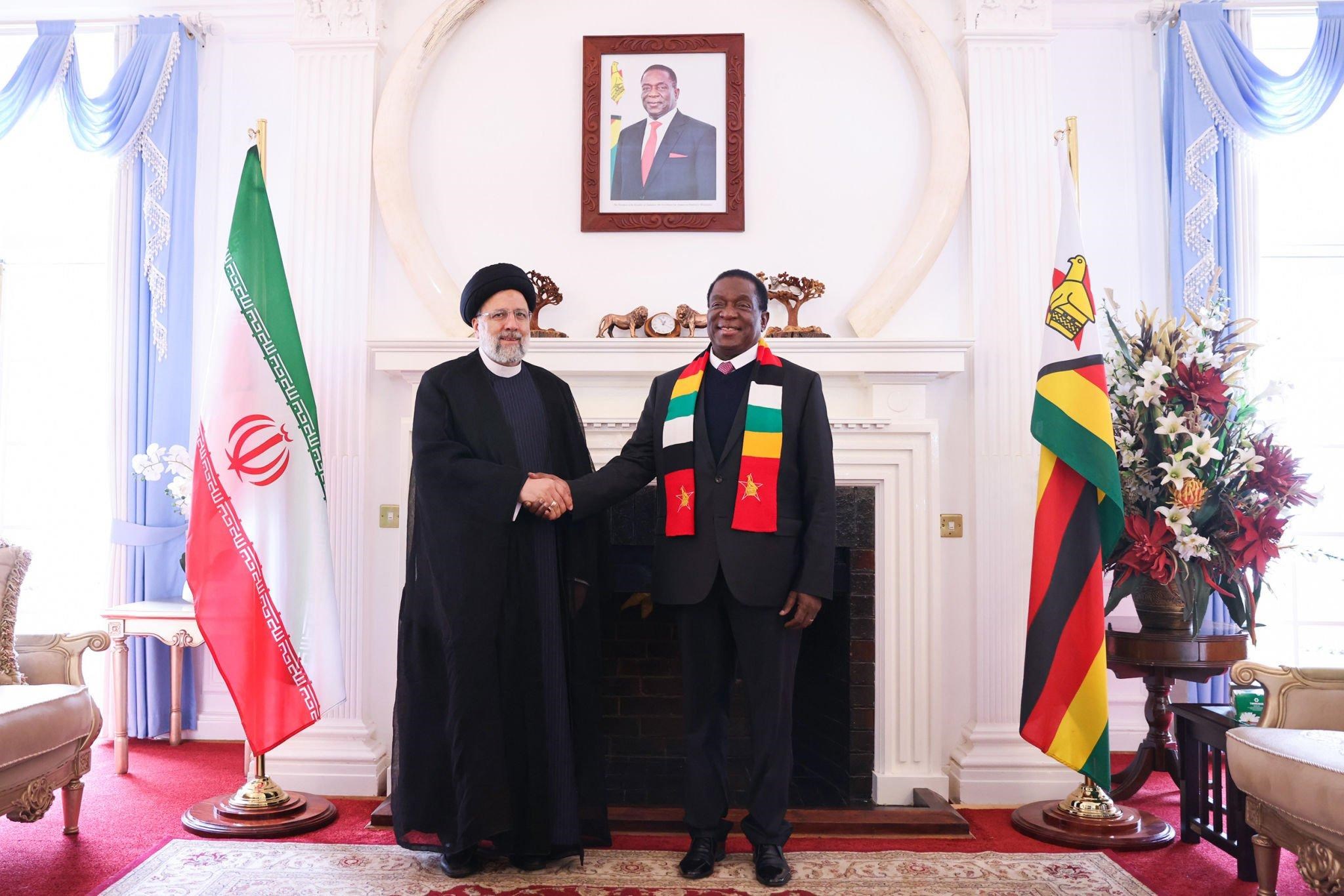 Iran agrees to multiple deals with Zimbabwe as the President Ebrahim Raisi completes his Africa tour.