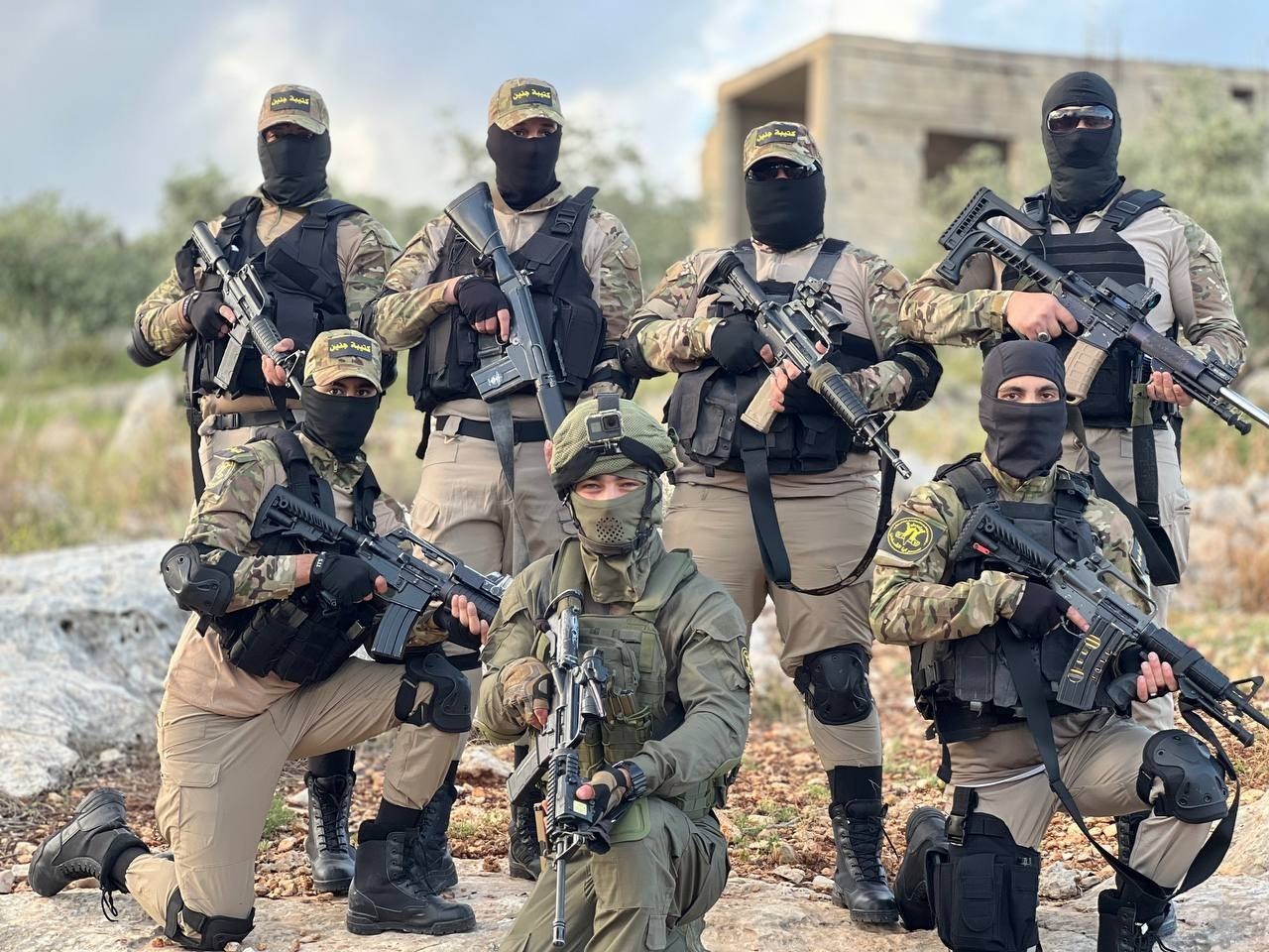 Fighters from the Al-Quds Brigades' Jenin Brigade. (Al Mayadeen)