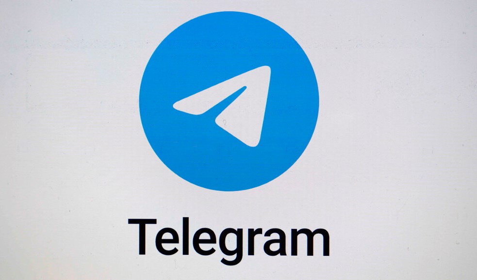 The logo of Telegram messaging app is seen on a notebook screen in Munich, Germany, Monday, Oct. 17, 2022. (AP)