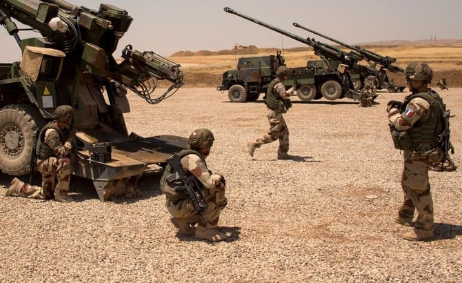 French soldiers from the Wagram Task Force in Iraq (AFP)