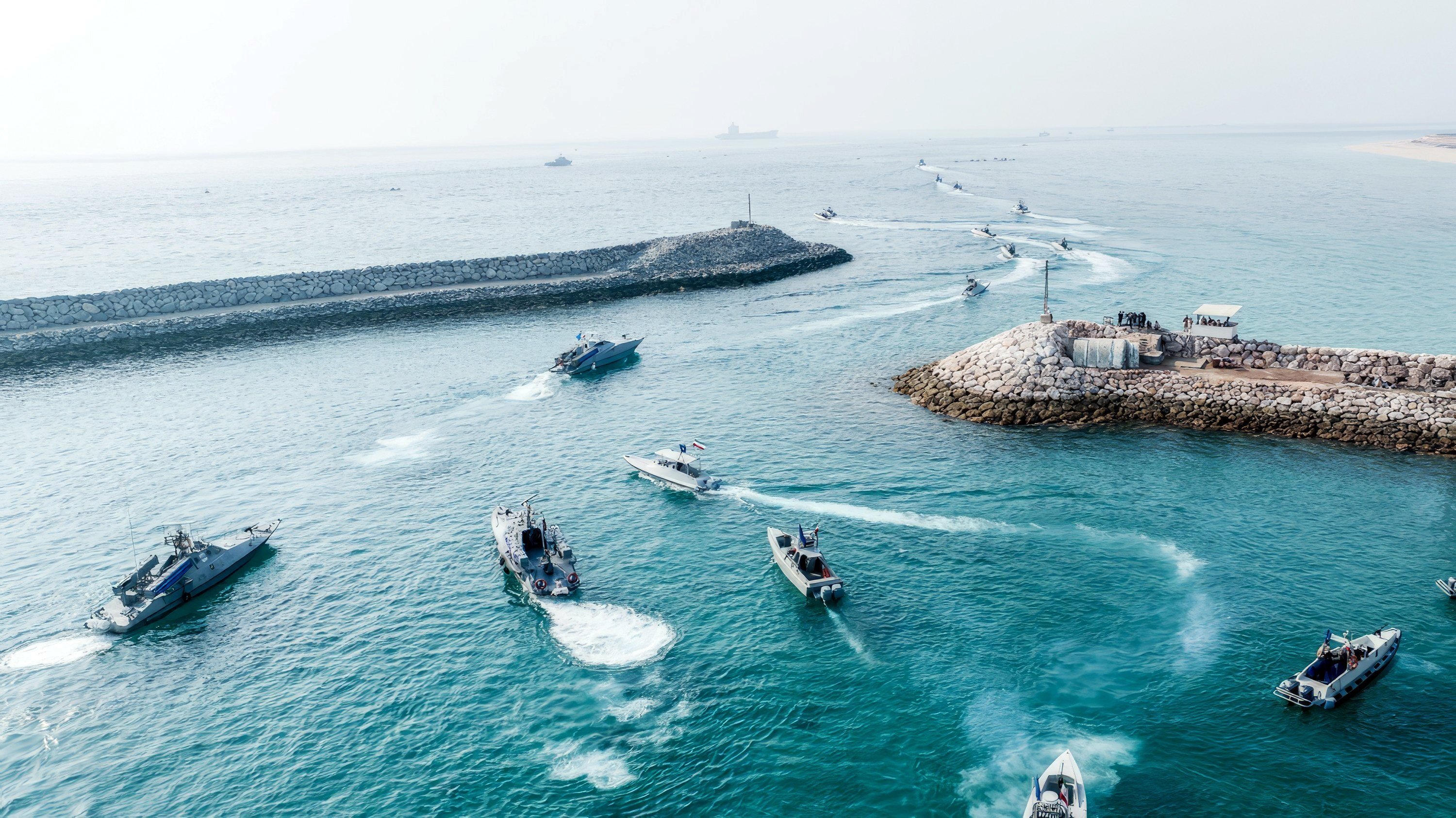 IRGC's navy receives missile systems with extended ranges.