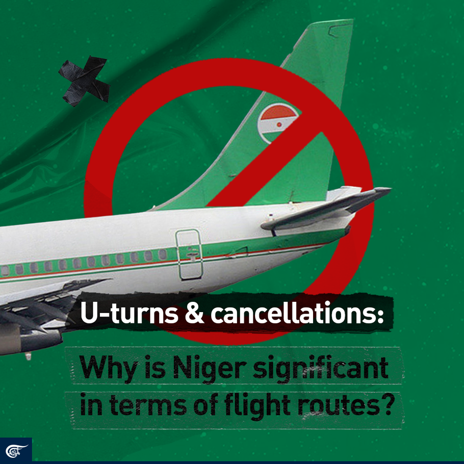 U-turns and cancellations: Why is Niger significant in terms of flight routes?