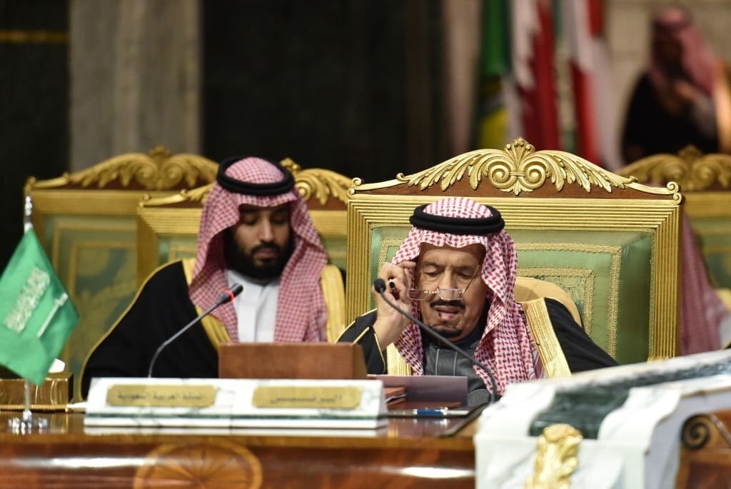 King Salman, MBS receive letters from Iran's President Ebrahim Raisi.