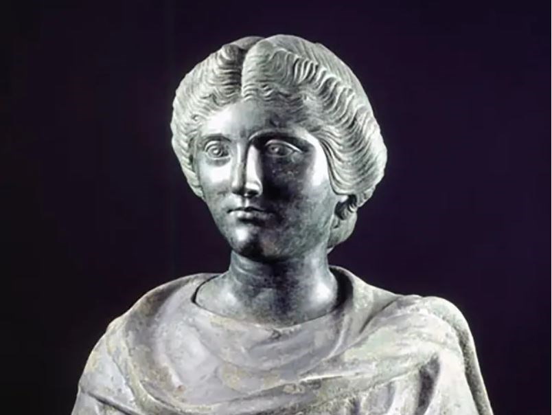 The $5m Portrait of a Lady (A Daughter of Marcus Aurelius? ) (Courtesy Worcester Art Museum, Massachusetts)