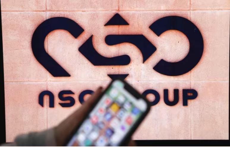Israeli NSO group logo (AFP via Getty Images)