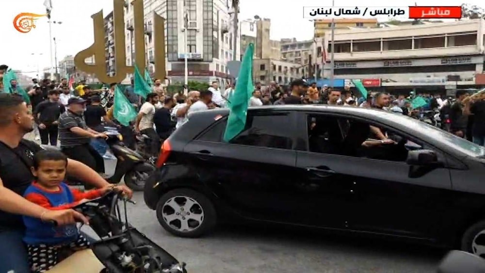 Islamic Group in Lebanon holds funeral for two martyrs